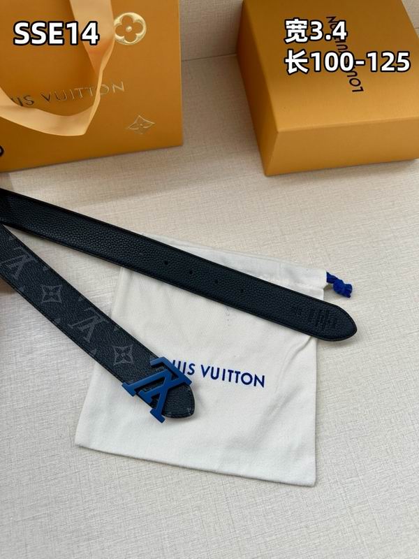 LV belt 34mmX100-125cm 8L (225)