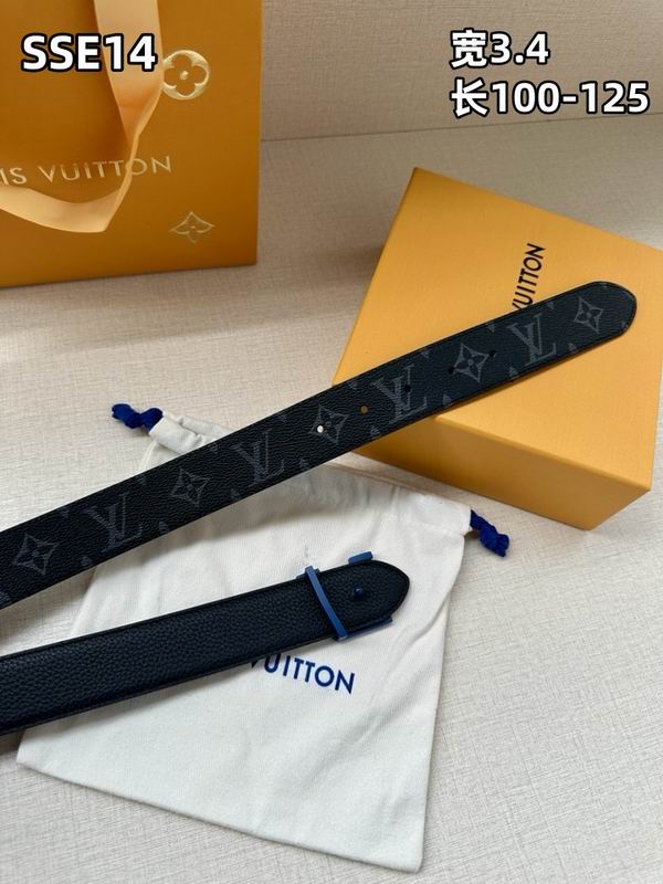 LV belt 34mmX100-125cm 8L (227)