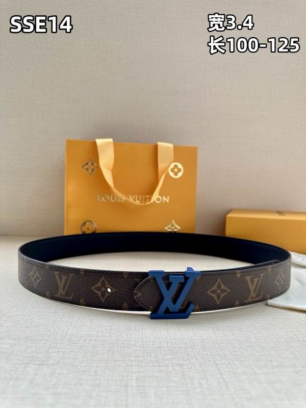 LV belt 34mmX100-125cm 8L (228)