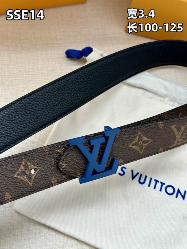 LV belt 34mmX100-125cm 8L (229)