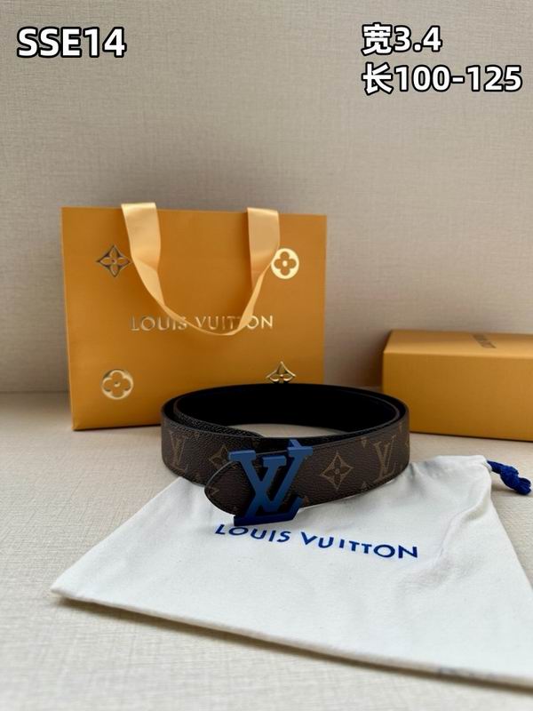 LV belt 34mmX100-125cm 8L (230)