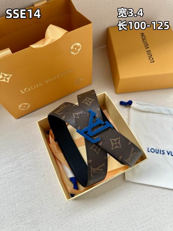 LV belt 34mmX100-125cm 8L (232)