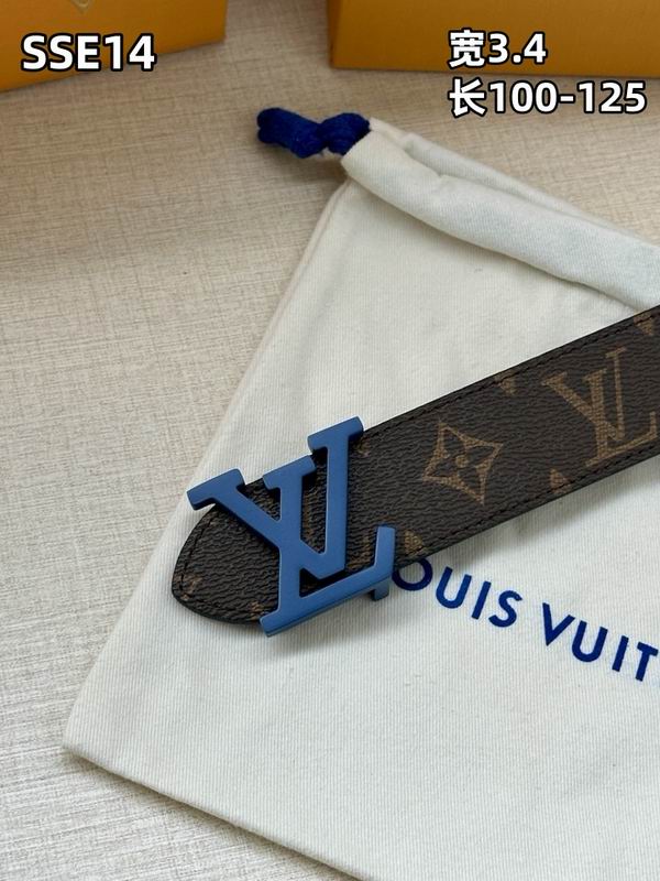 LV belt 34mmX100-125cm 8L (233)