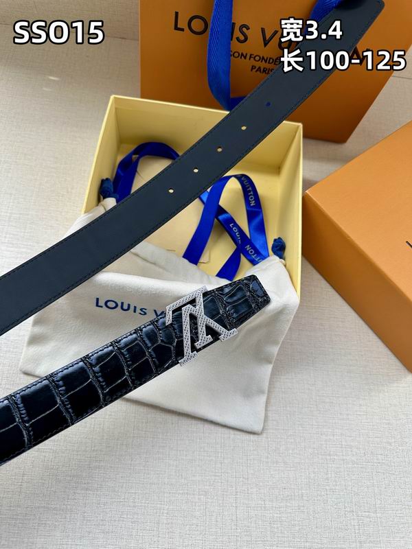 LV belt 34mmX100-125cm 8L (55)