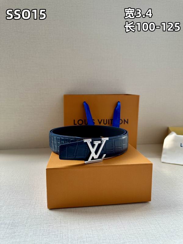 LV belt 34mmX100-125cm 8L (59)