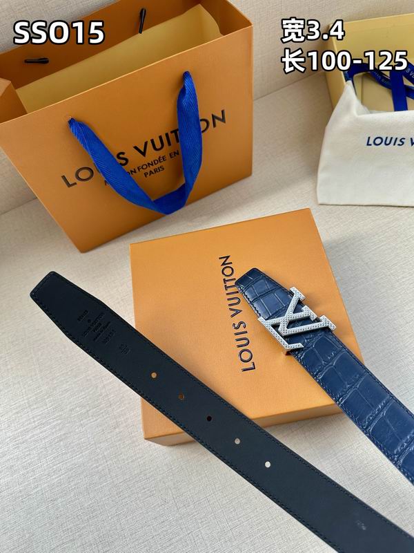 LV belt 34mmX100-125cm 8L (61)