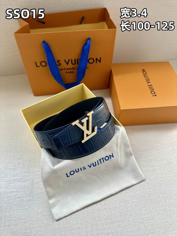 LV belt 34mmX100-125cm 8L (63)