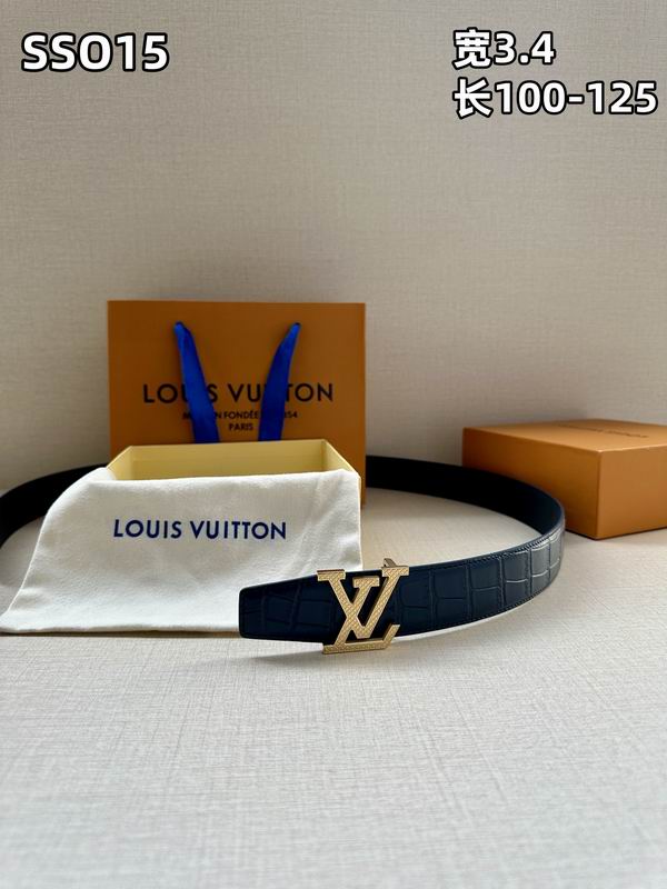 LV belt 34mmX100-125cm 8L (64)