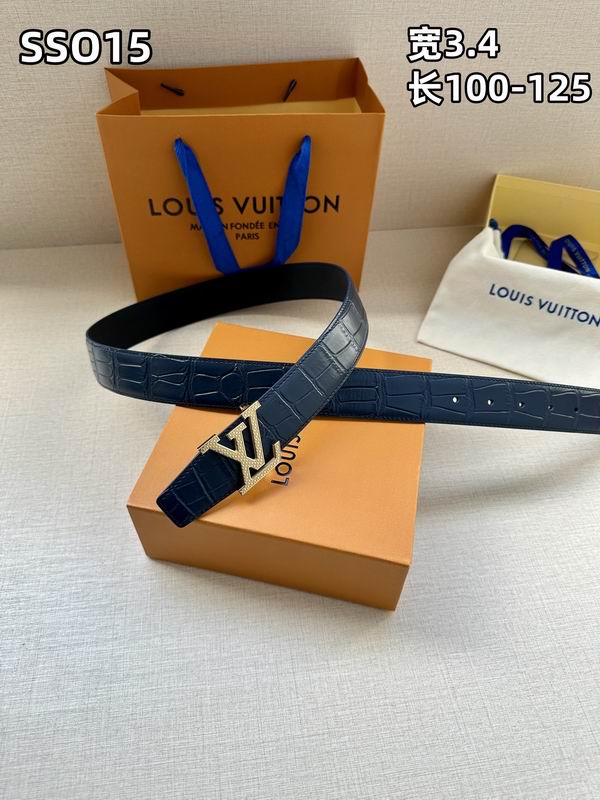 LV belt 34mmX100-125cm 8L (65)