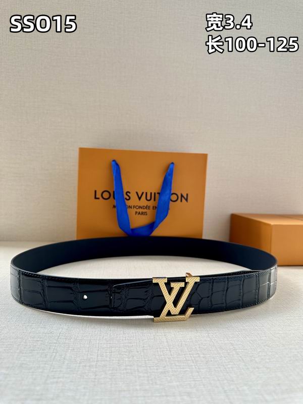LV belt 34mmX100-125cm 8L (66)