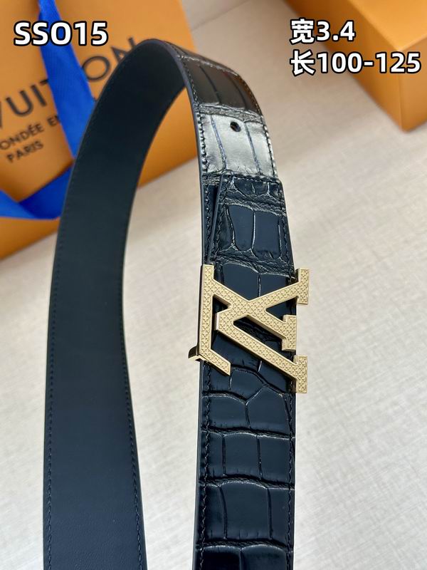 LV belt 34mmX100-125cm 8L (67)