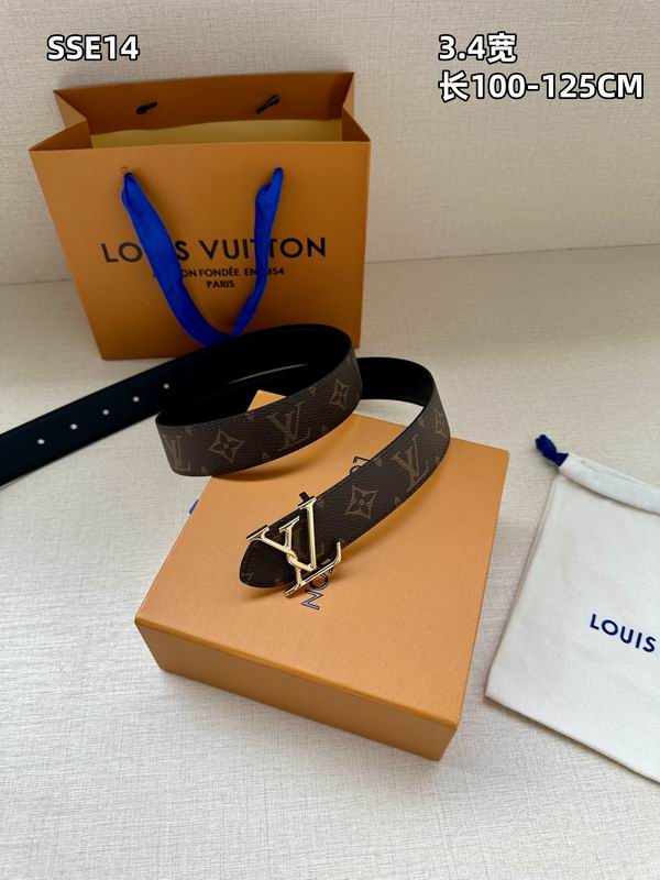 LV belt 34mmX100-125cm 8L (72)