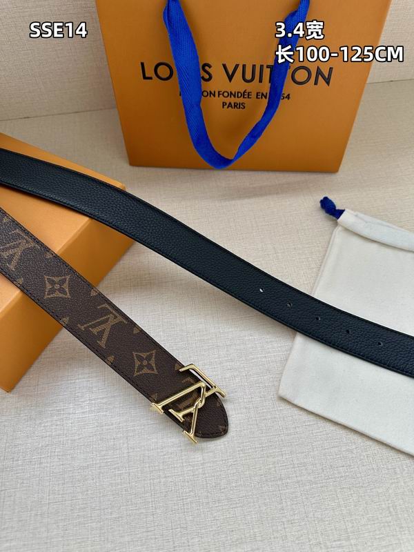 LV belt 34mmX100-125cm 8L (73)