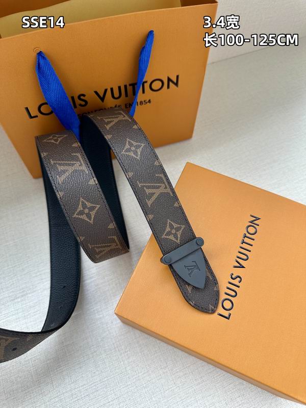 LV belt 34mmX100-125cm 8L (80)