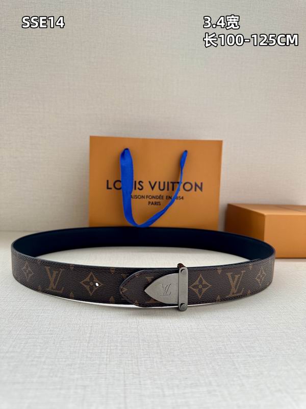 LV belt 34mmX100-125cm 8L (82)