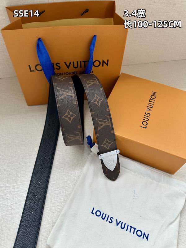 LV belt 34mmX100-125cm 8L (84)