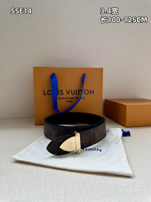 LV belt 34mmX100-125cm 8L (85)