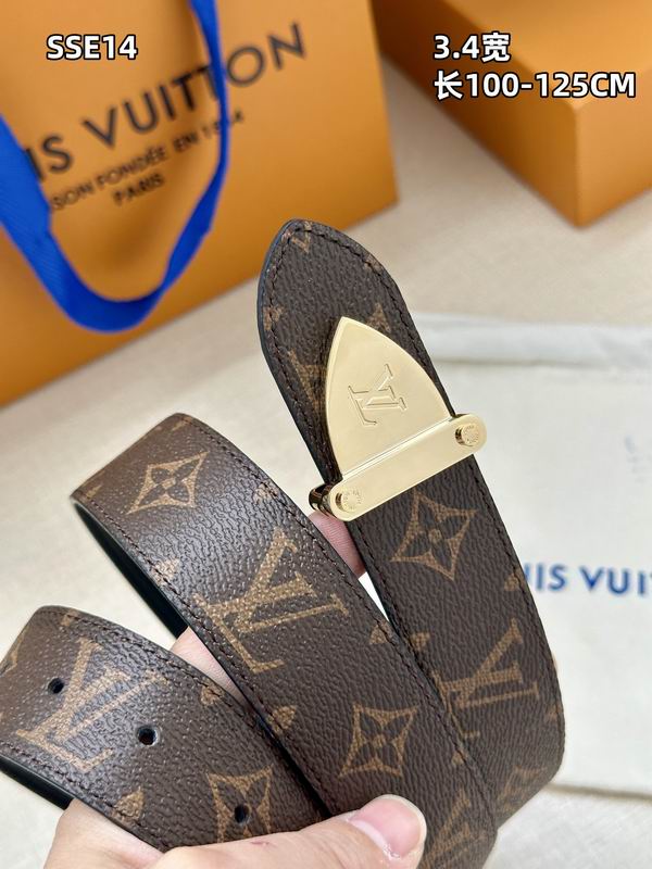 LV belt 34mmX100-125cm 8L (86)