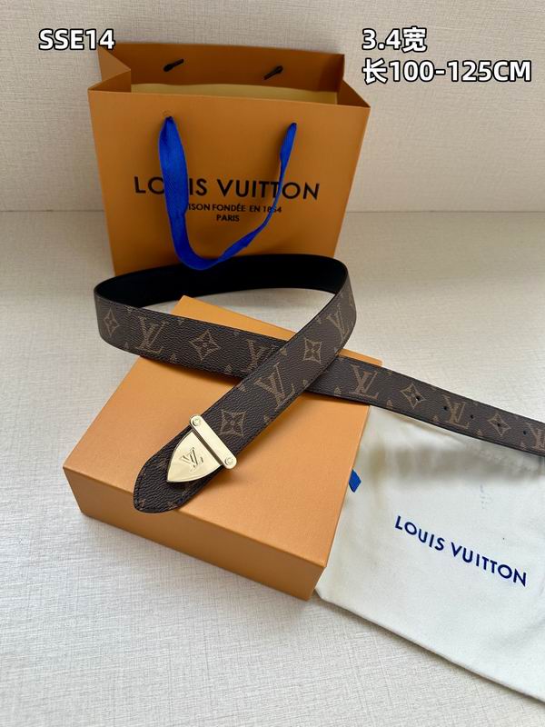 LV belt 34mmX100-125cm 8L (87)