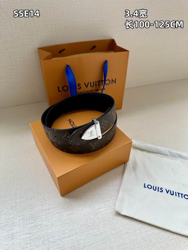 LV belt 34mmX100-125cm 8L (88)