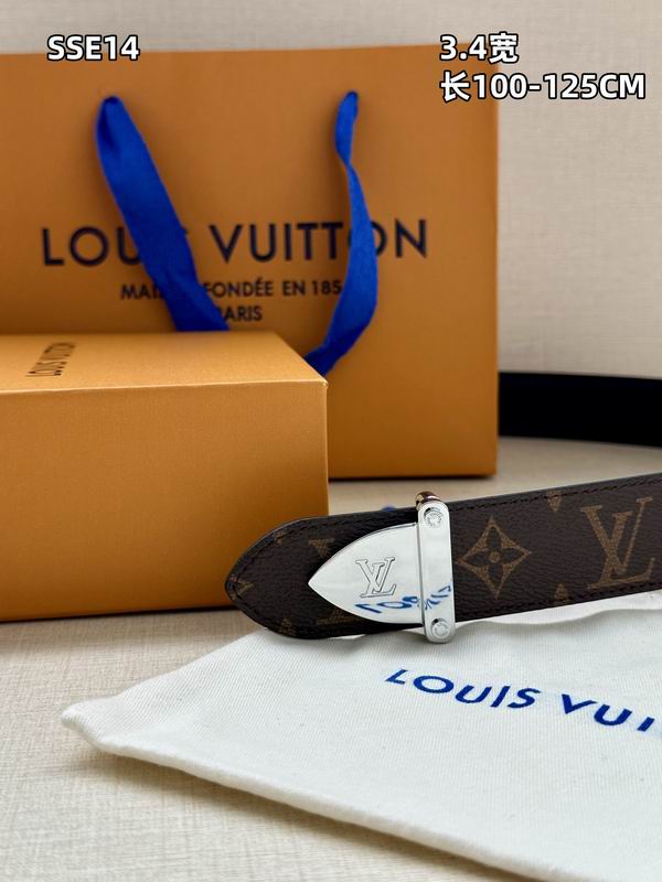 LV belt 34mmX100-125cm 8L (89)