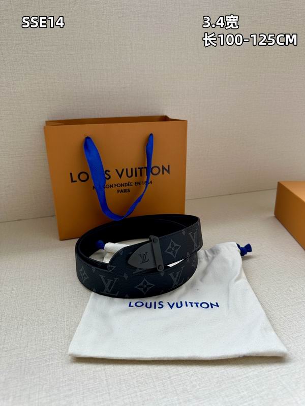 LV belt 34mmX100-125cm 8L (95)