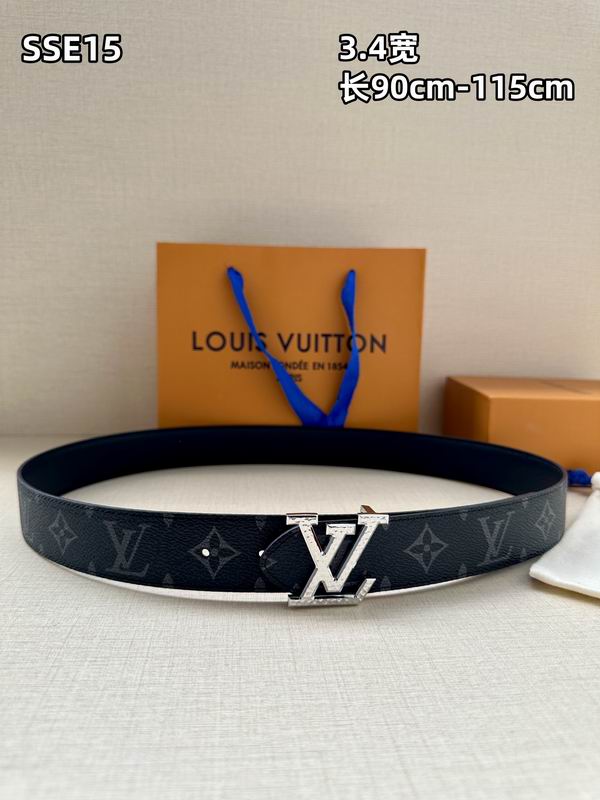 LV belt 34mmX90-115cm 8L (109)