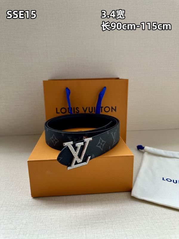 LV belt 34mmX90-115cm 8L (112)