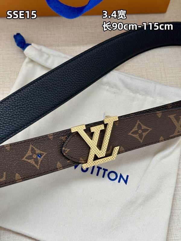 LV belt 34mmX90-115cm 8L (72)