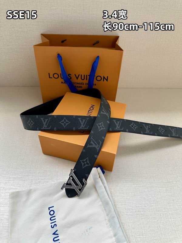 LV belt 34mmX90-115cm 8L (77)