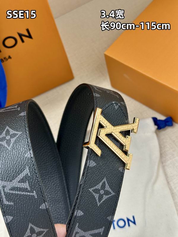 LV belt 34mmX90-115cm 8L (79)