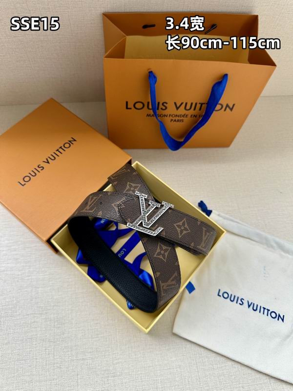 LV belt 34mmX90-115cm 8L (84)