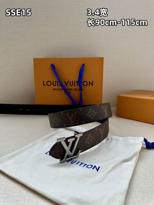 LV belt 34mmX90-115cm 8L (85)