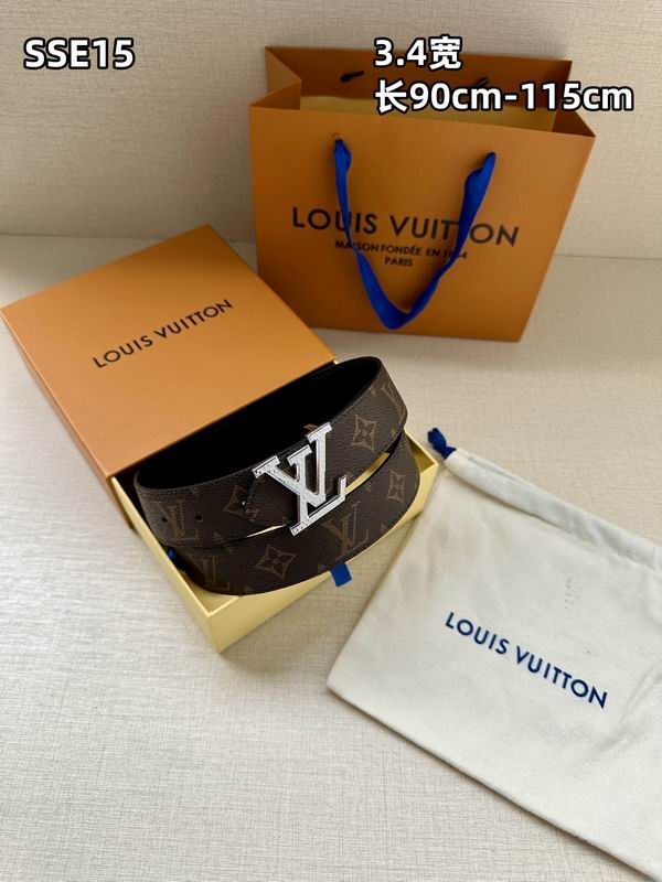 LV belt 34mmX90-115cm 8L (86)