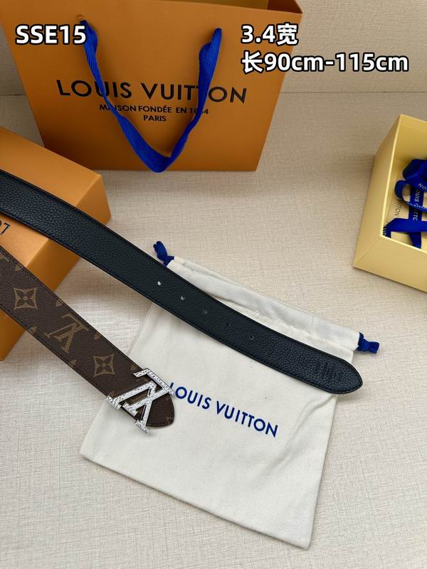 LV belt 34mmX90-115cm 8L (88)