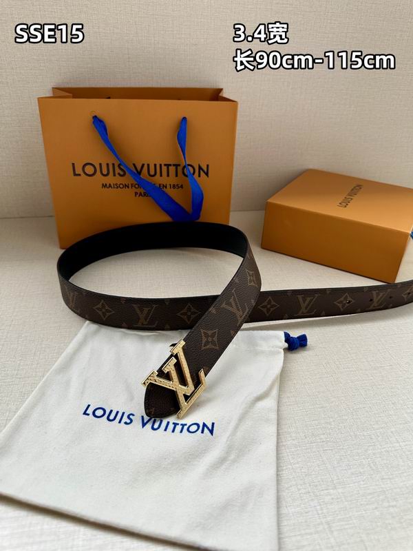 LV belt 34mmX90-115cm 8L (89)