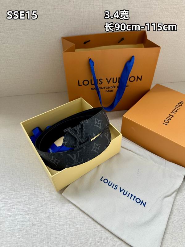 LV belt 34mmX90-115cm 8L (94)