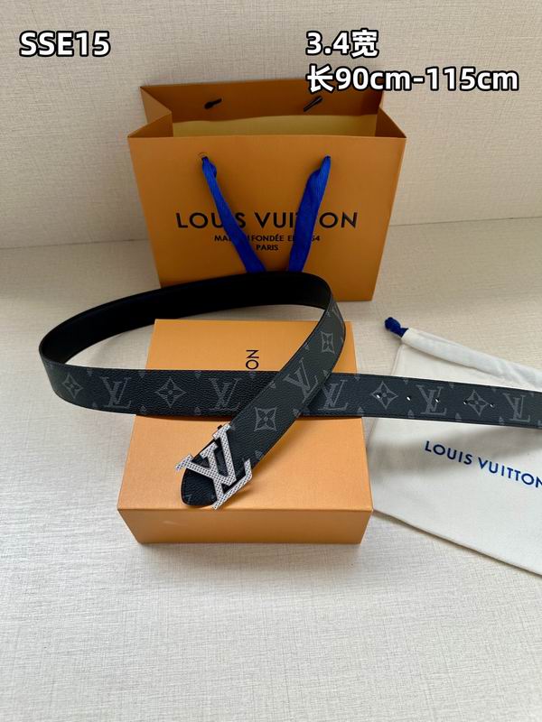 LV belt 34mmX90-115cm 8L (97)
