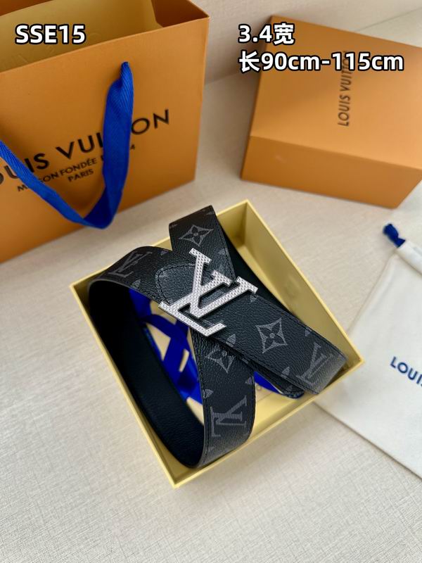 LV belt 34mmX90-115cm 8L (99)
