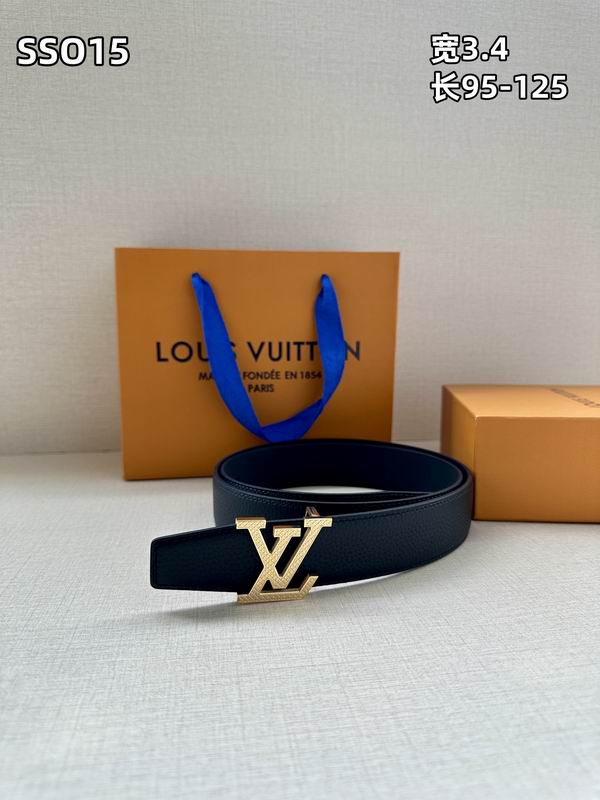 LV belt 34mmX95-125cm 8L (185)