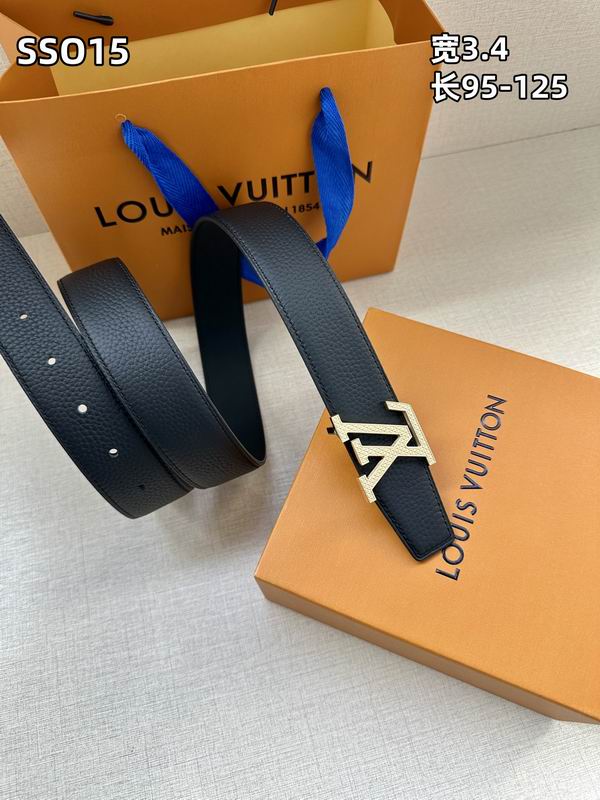 LV belt 34mmX95-125cm 8L (186)