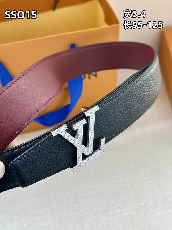 LV belt 34mmX95-125cm 8L (188)