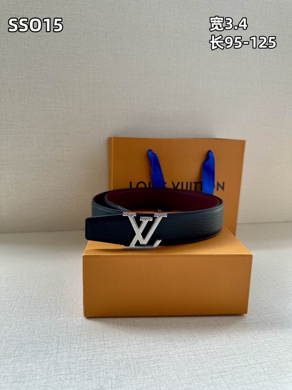 LV belt 34mmX95-125cm 8L (192)