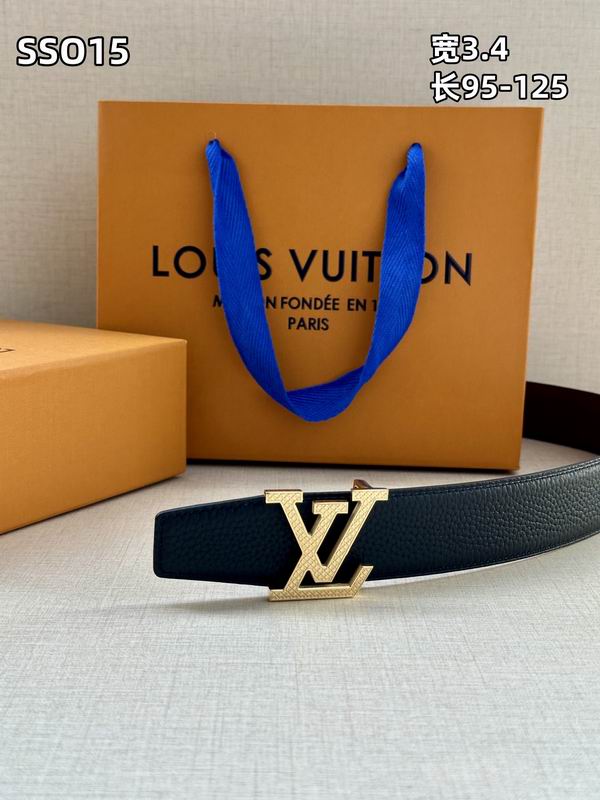 LV belt 34mmX95-125cm 8L (193)