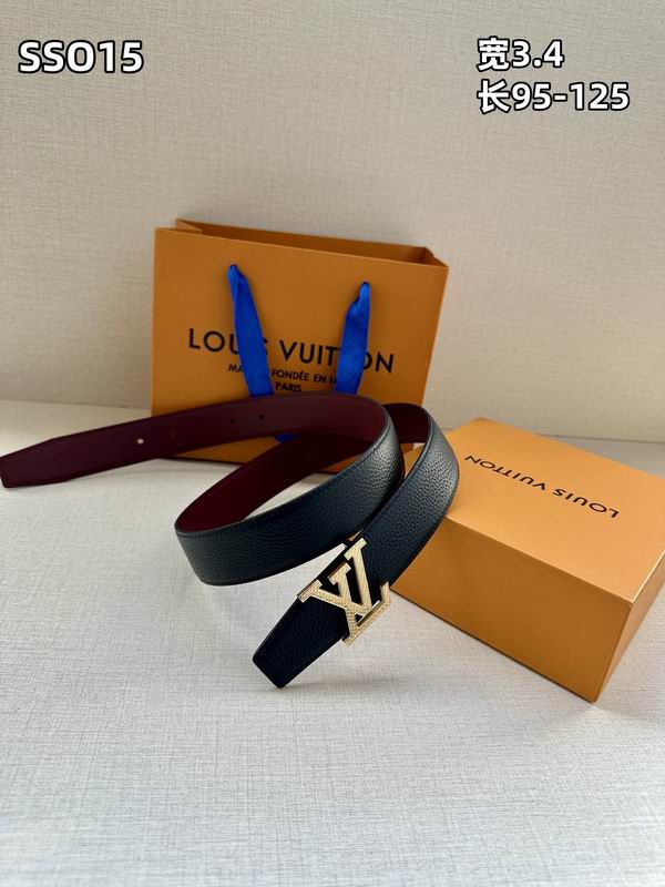 LV belt 34mmX95-125cm 8L (194)