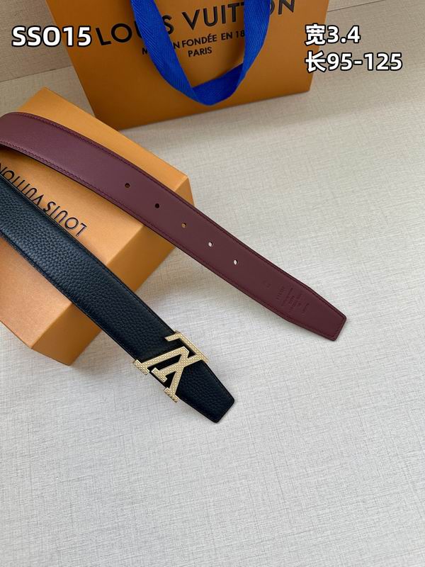 LV belt 34mmX95-125cm 8L (195)