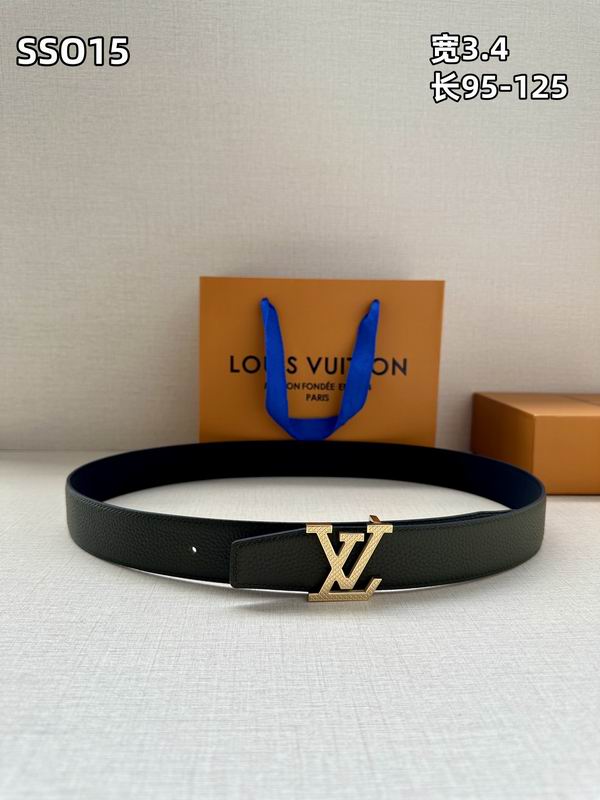 LV belt 34mmX95-125cm 8L (196)