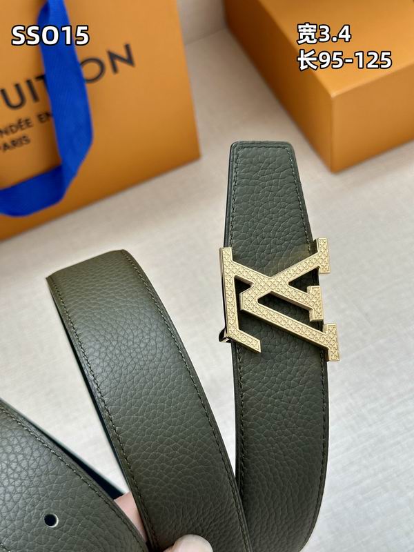 LV belt 34mmX95-125cm 8L (197)