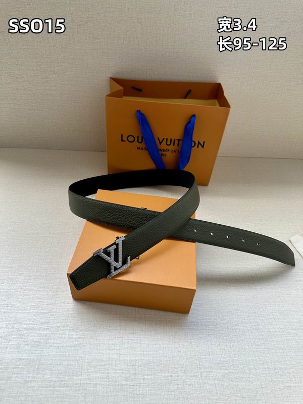 LV belt 34mmX95-125cm 8L (203)