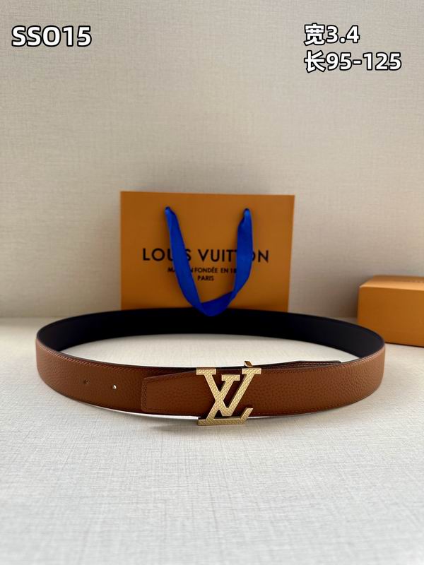 LV belt 34mmX95-125cm 8L (205)